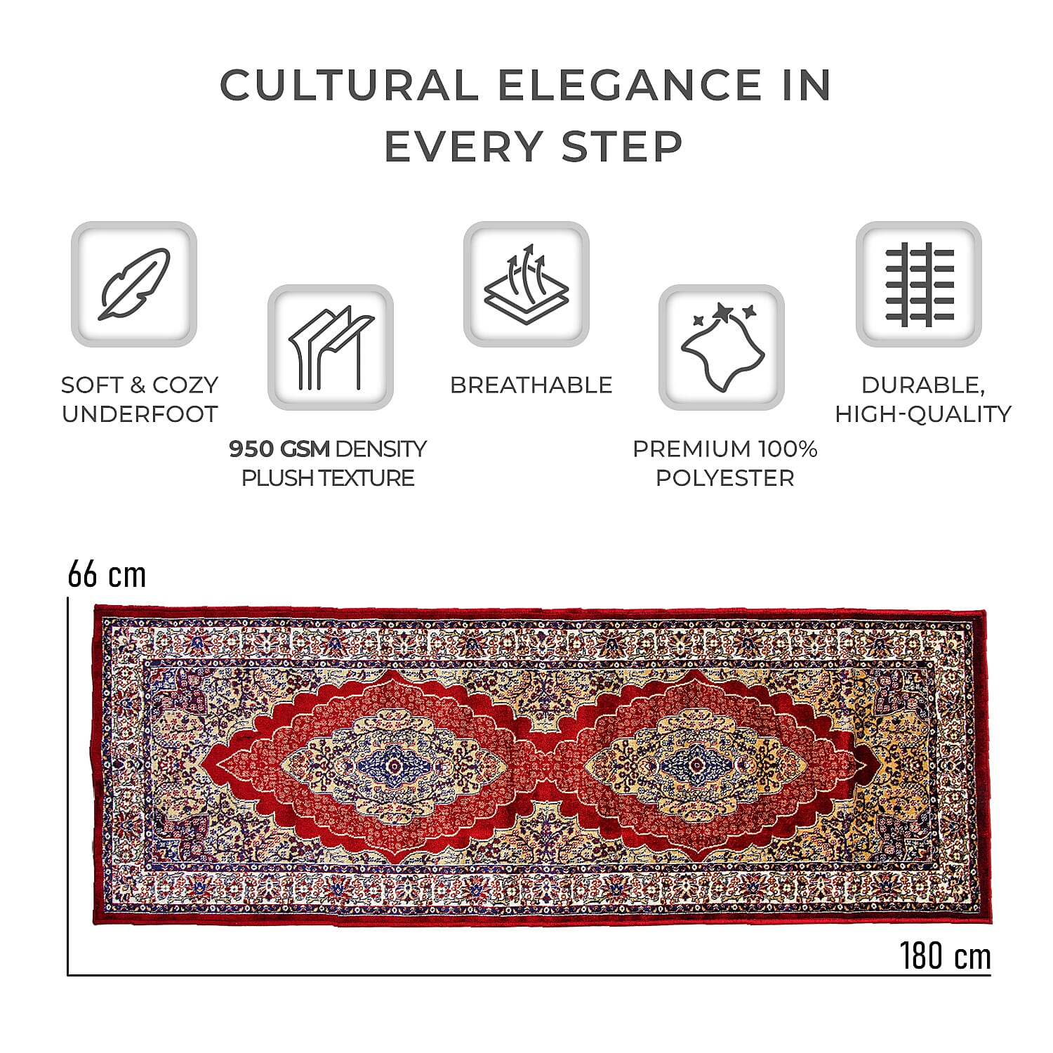 Patterned Rug and Door Mat