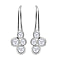 9K White Gold SGL Certified Diamond Earrings 0.25 Ct.