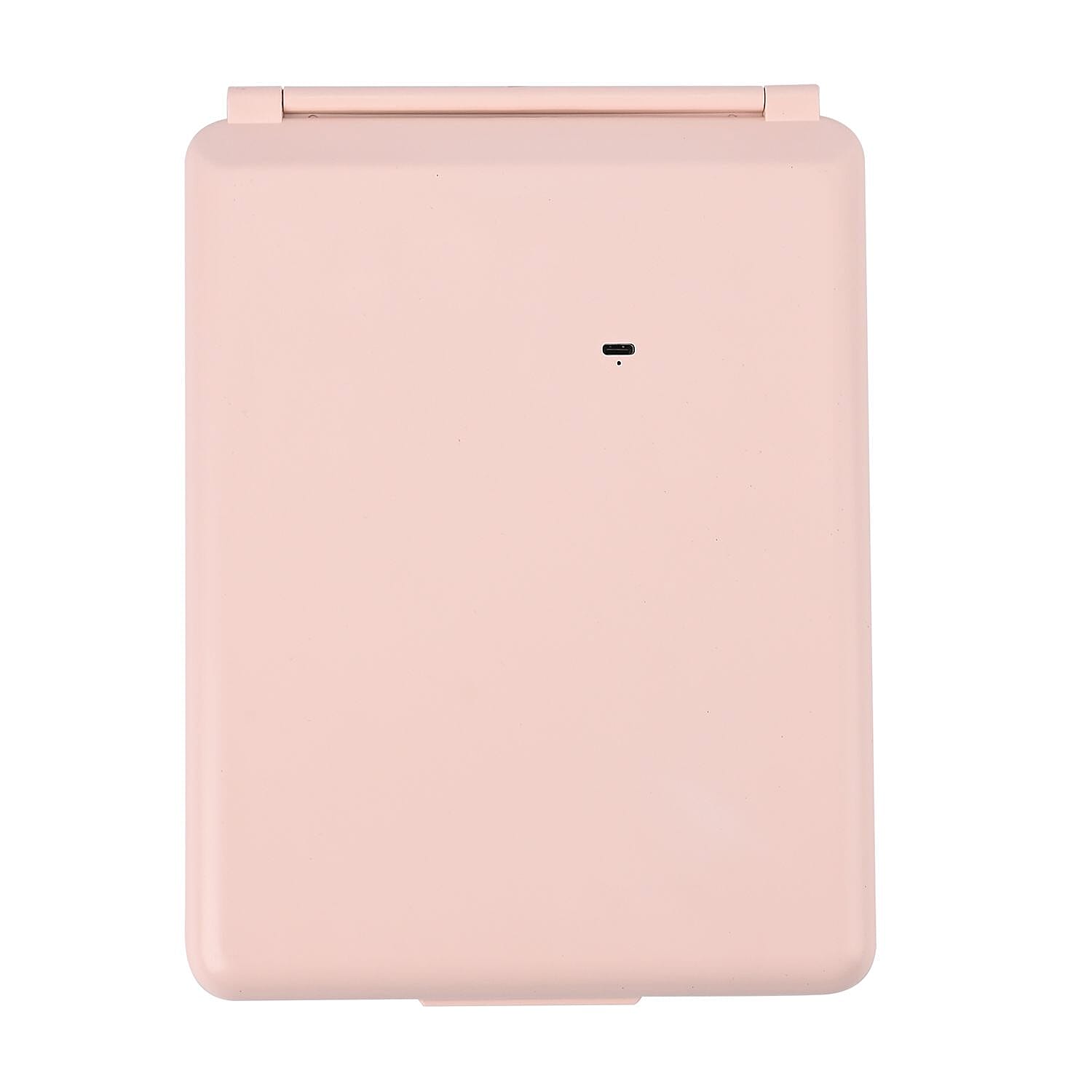 Foldable LED Lighted Makeup Mirror (1200mah Battery) - Pink
