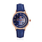 STRADA Japanese Movement Watch Alloy Case, With Literal Dial and PU Strap