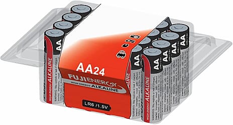 24 Fuji Energy AA High Energy Alkaline Batteries (Use by October 2030)
