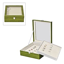 Dragon Skin Texture 2 Layer Elegant Ring Box (Size 30x27x8 cm)