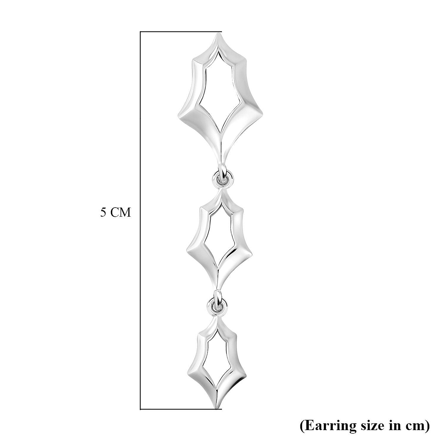 Lucy Q Spider Web Collection - Rhodium Overlay Sterling Silver Dangle Earrings