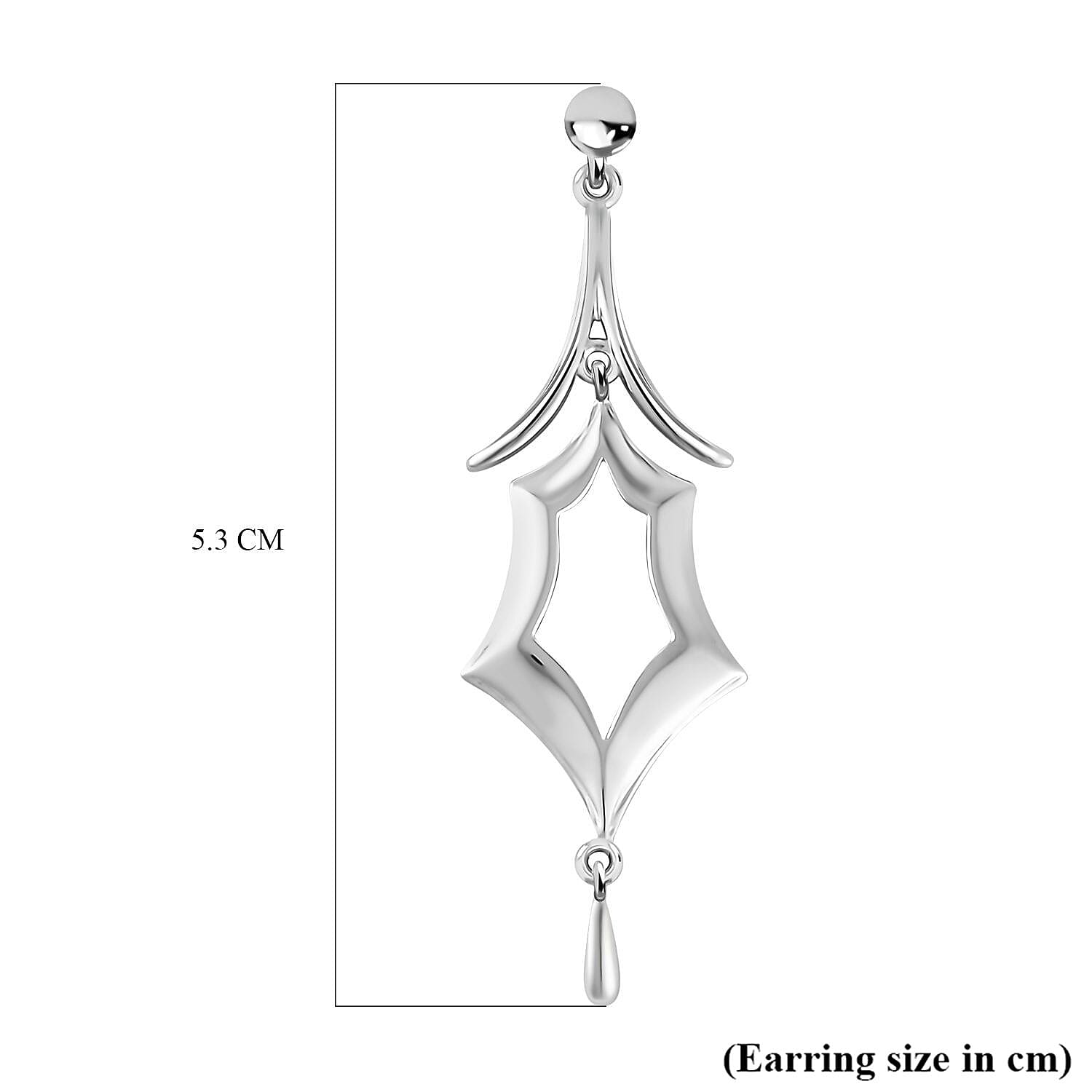 Lucy Q Spider Web Collection - Rhodium Overlay Sterling Silver Earrings