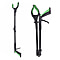 Grabber Tool with Magnet and LED Light (Length-82 cm) 3xLR44 Batteries (Incl.) - Green