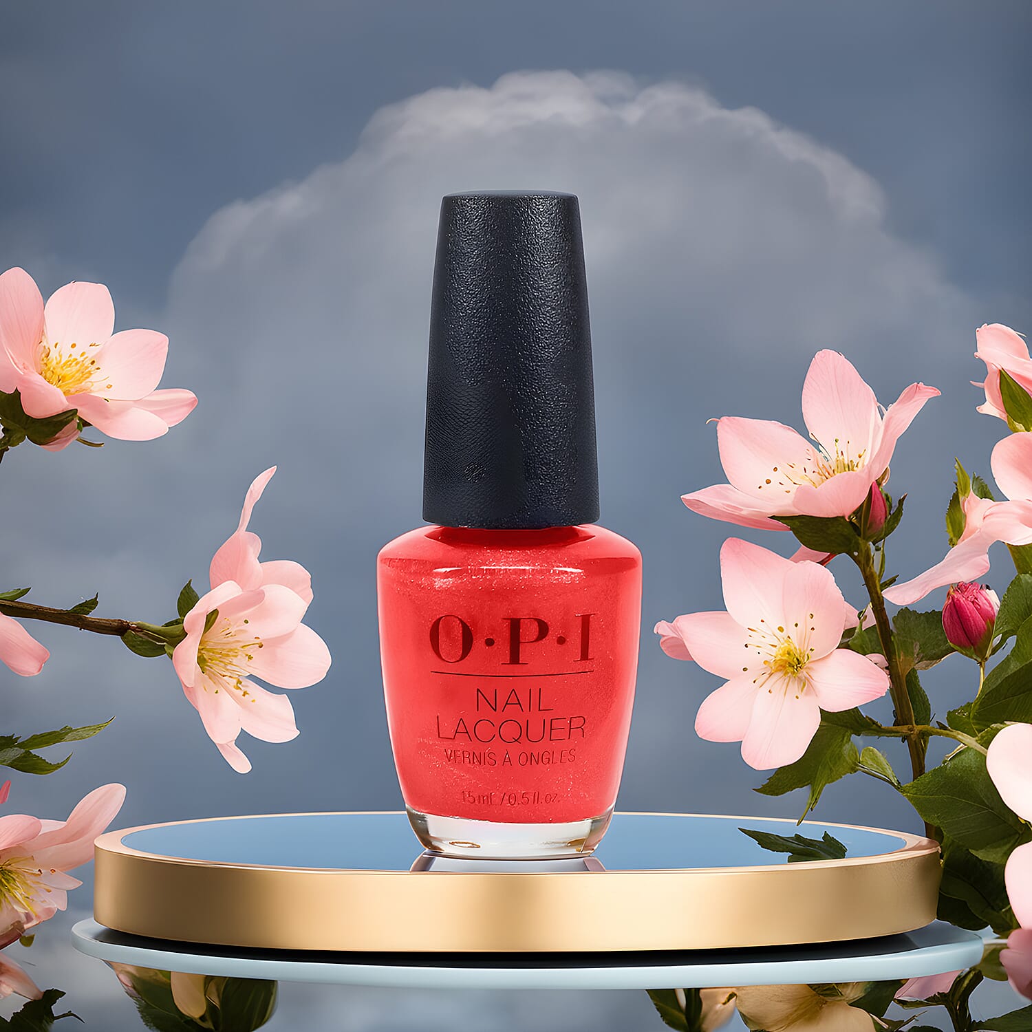 OPI Polish Heart And Con-Soul - 15Ml Bright Red