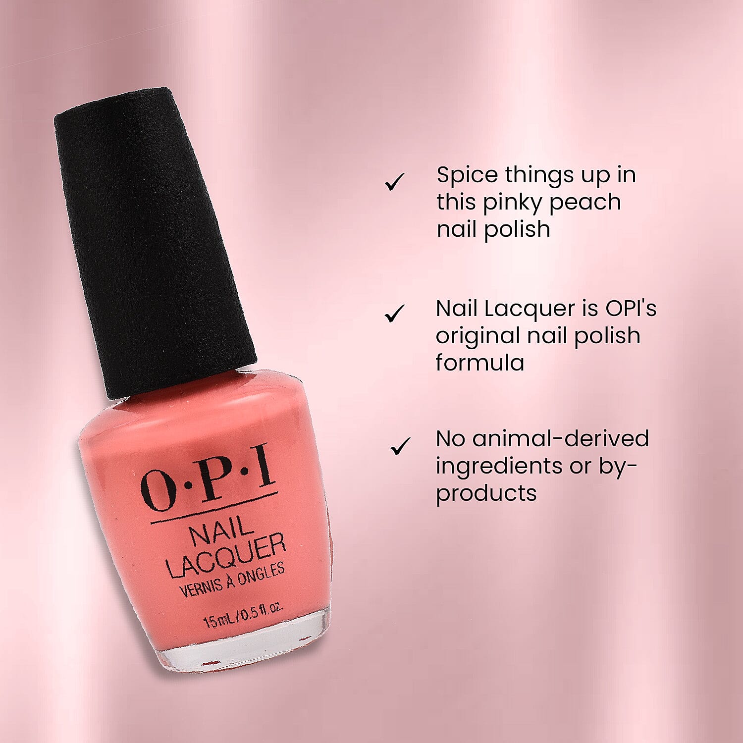 OPI Nail Polish Got Myself Into A Jambalaya Pink - 15Ml