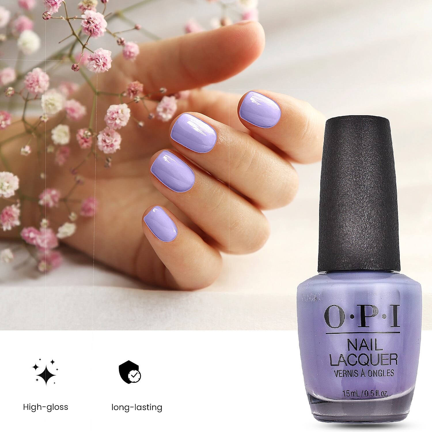 OPI Nail Polish Youre Such At Budapest Light Blue - 15Ml