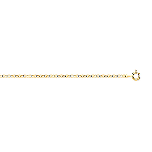 Closeout Deal - 9K Yellow Gold Round Belcher Chain (Size - 18 ...