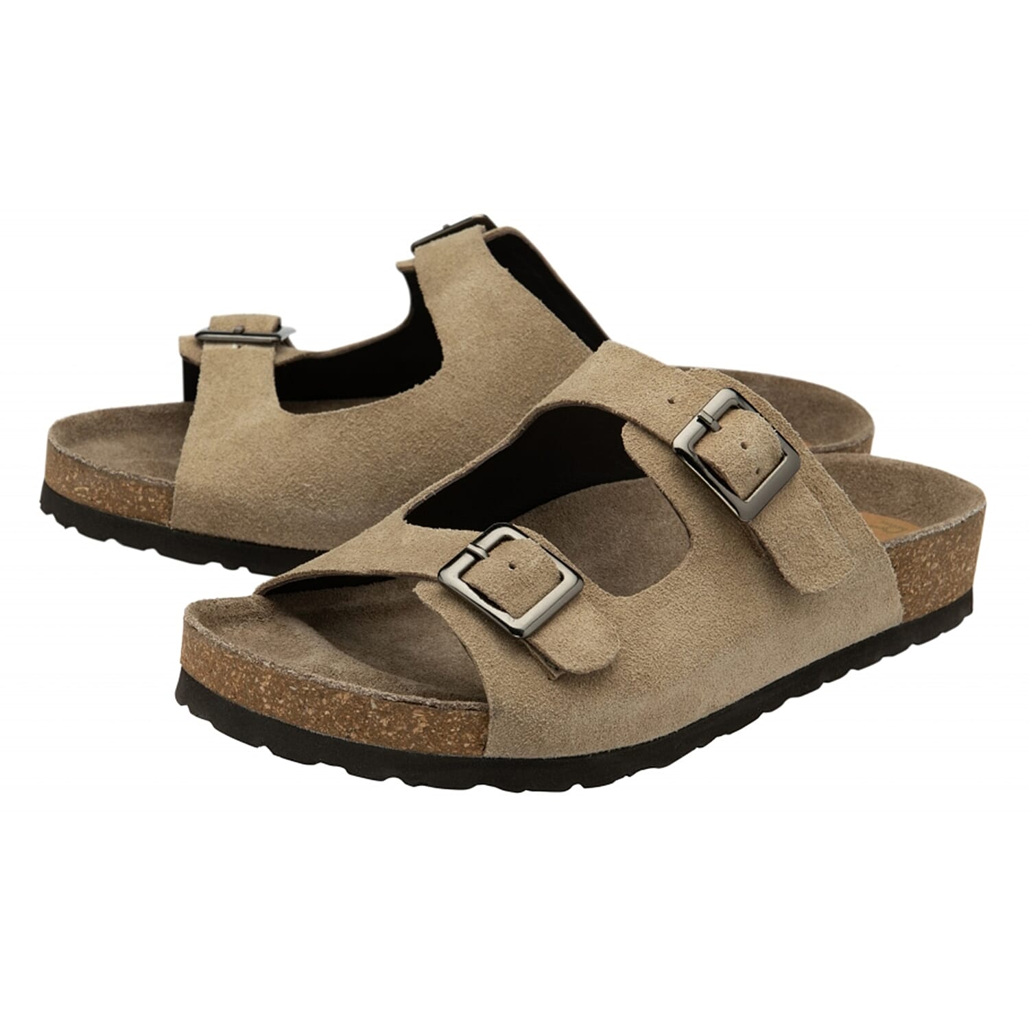 Ravel Buckle Ladies Sandal (Size 3) - Tan