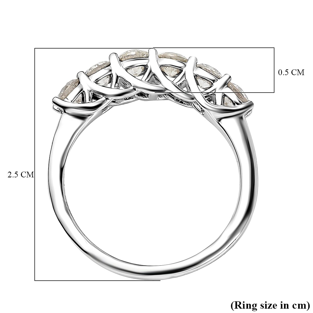 Manhattan Close Out- -14K White Gold Diamond (S1-I1-G-H) Ring 1.33 Ct.