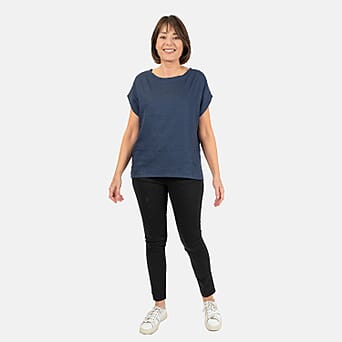 https://tjcuk.sirv.com/Products/75/6/7565991/Ladies-Crew-Neck-Linen-Top-Size-10-Navy_7565991.jpg?w=342&h=342