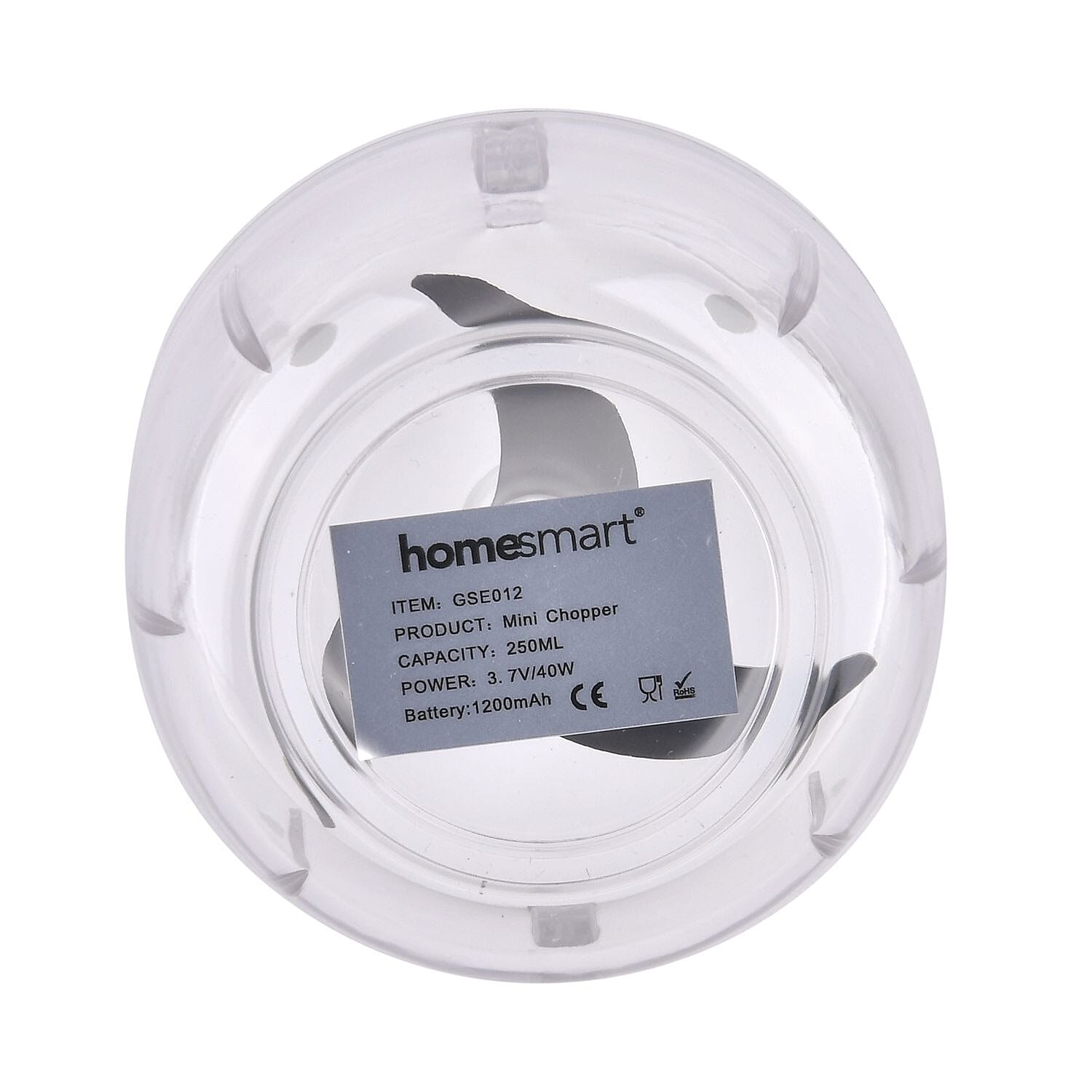 Mini Chopper, Rechargeable, Portable and Wireless (Battery 1200Mah, 40w)