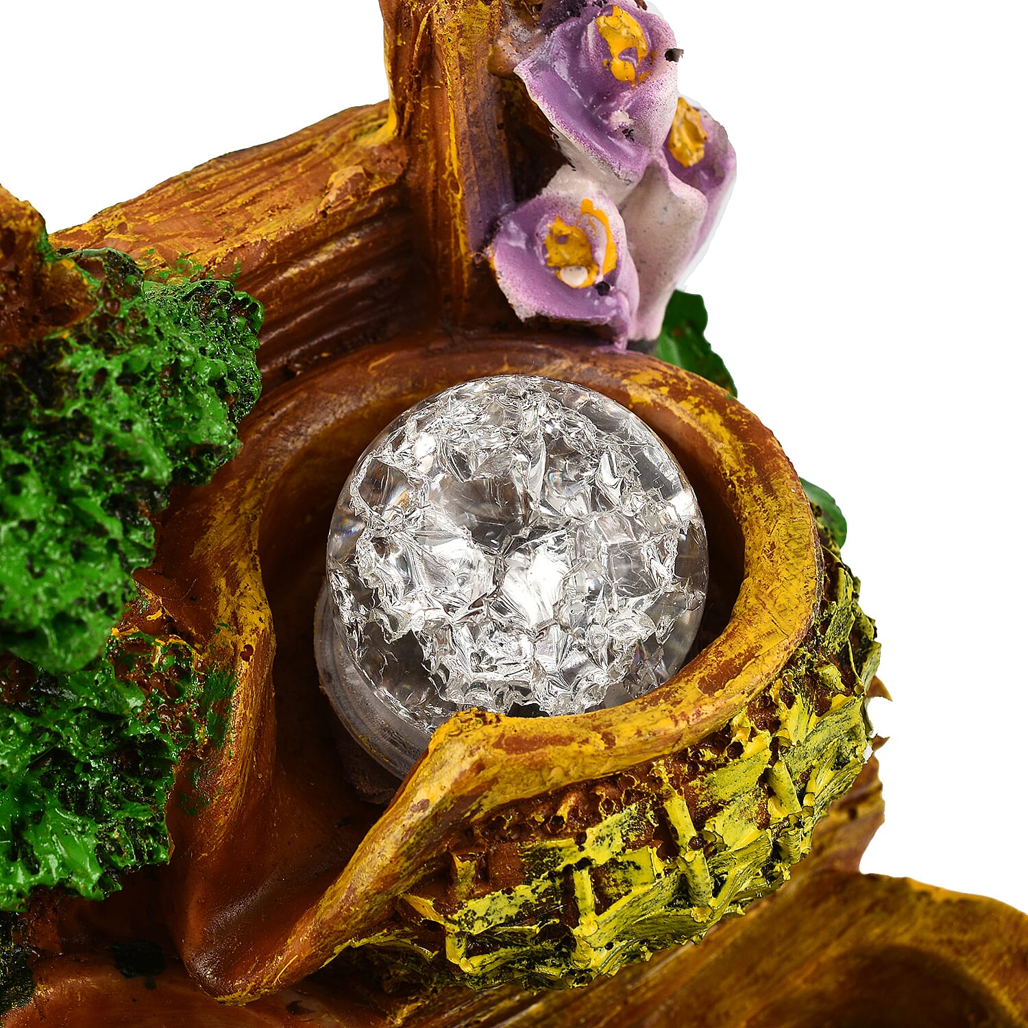 Waterwheel Pattern Fountain (Size 20x16x13 cm) - Multi