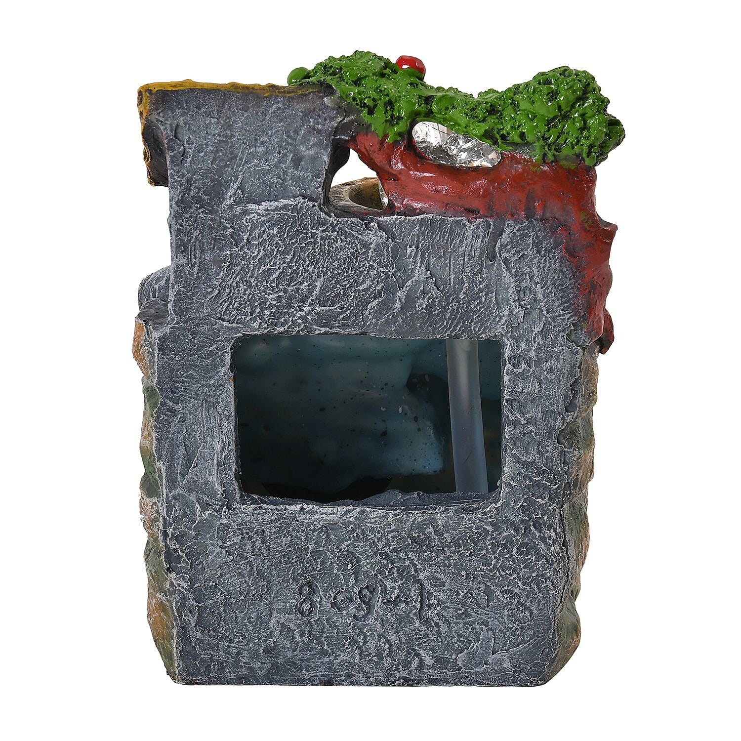 Elephant Waterwheel Pattern Fountain (Size 20x15x13 cm) - Multi