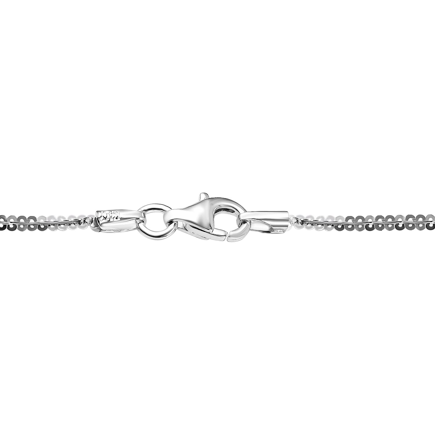 Vicenza Close Out- Sterling Silver Diamond Cut Rock Chain (Size - 30).