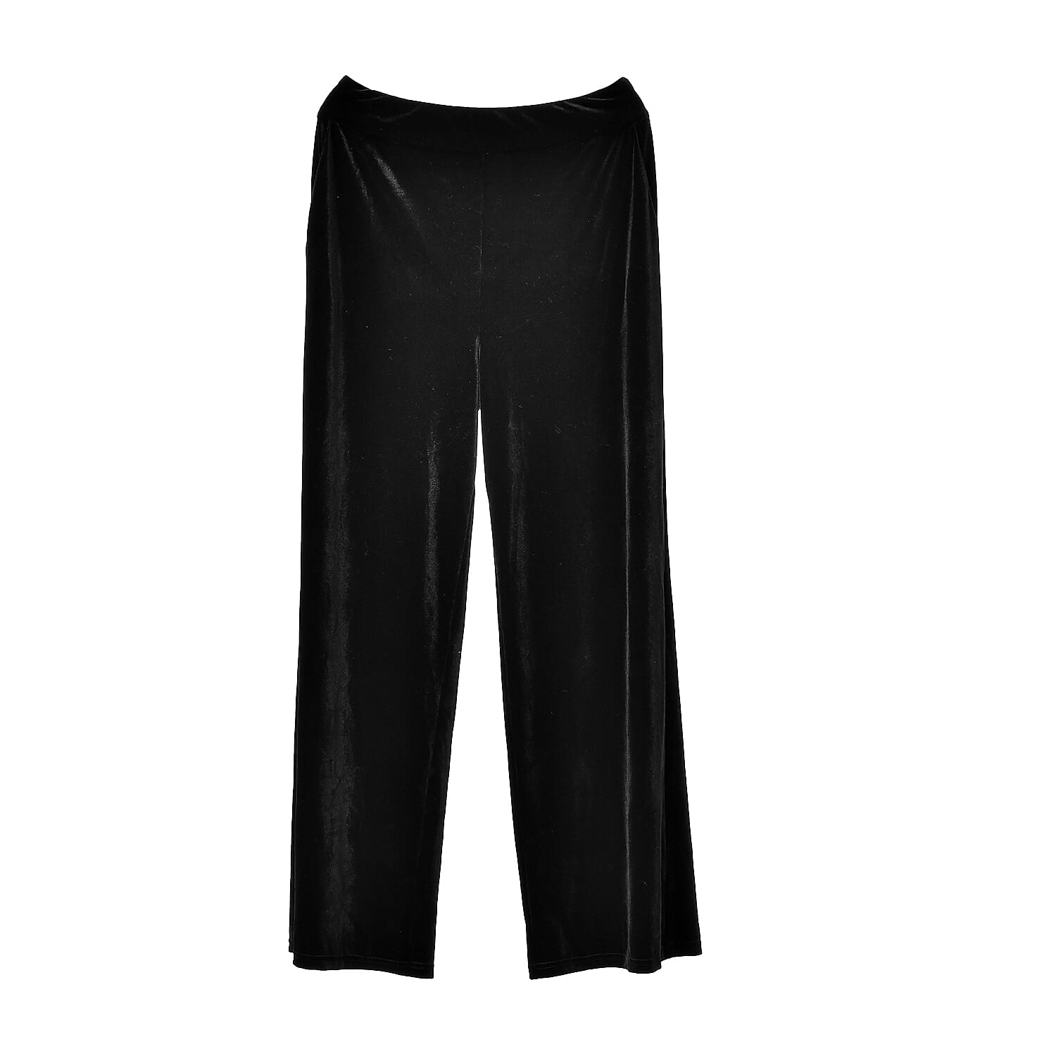Tamsy Velvet Trousers - Black