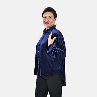 https://tjcuk.sirv.com/Products/75/6/7567185/Tamsy-Knitted-Velvet-Shirt-Size-L-Blue_7567185_2.jpg?w=342&h=342