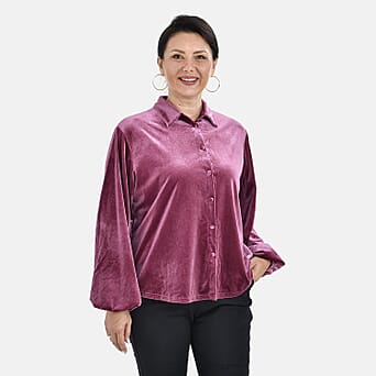 https://tjcuk.sirv.com/Products/75/6/7567192/Tamsy-Knitted-Velvet-Shirt-Size-S-Purple_7567192_3.jpg?w=342&h=342