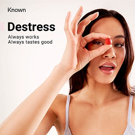 Known De-Stress Vegan Gummies (Pack of 2)