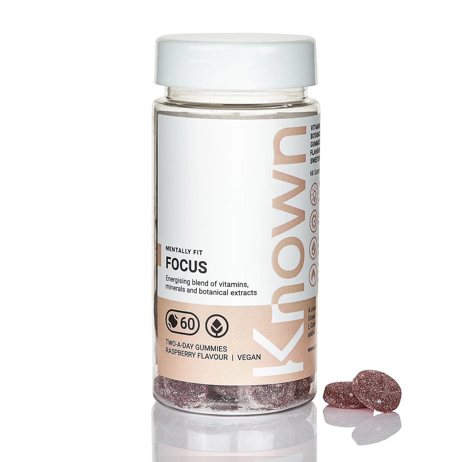 Known Focus Vegan Gummies (Pack of 2)