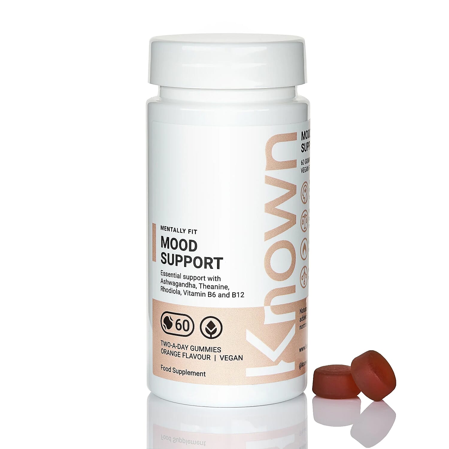 Known Mood Support Vegan Gummies (Pack of 2)