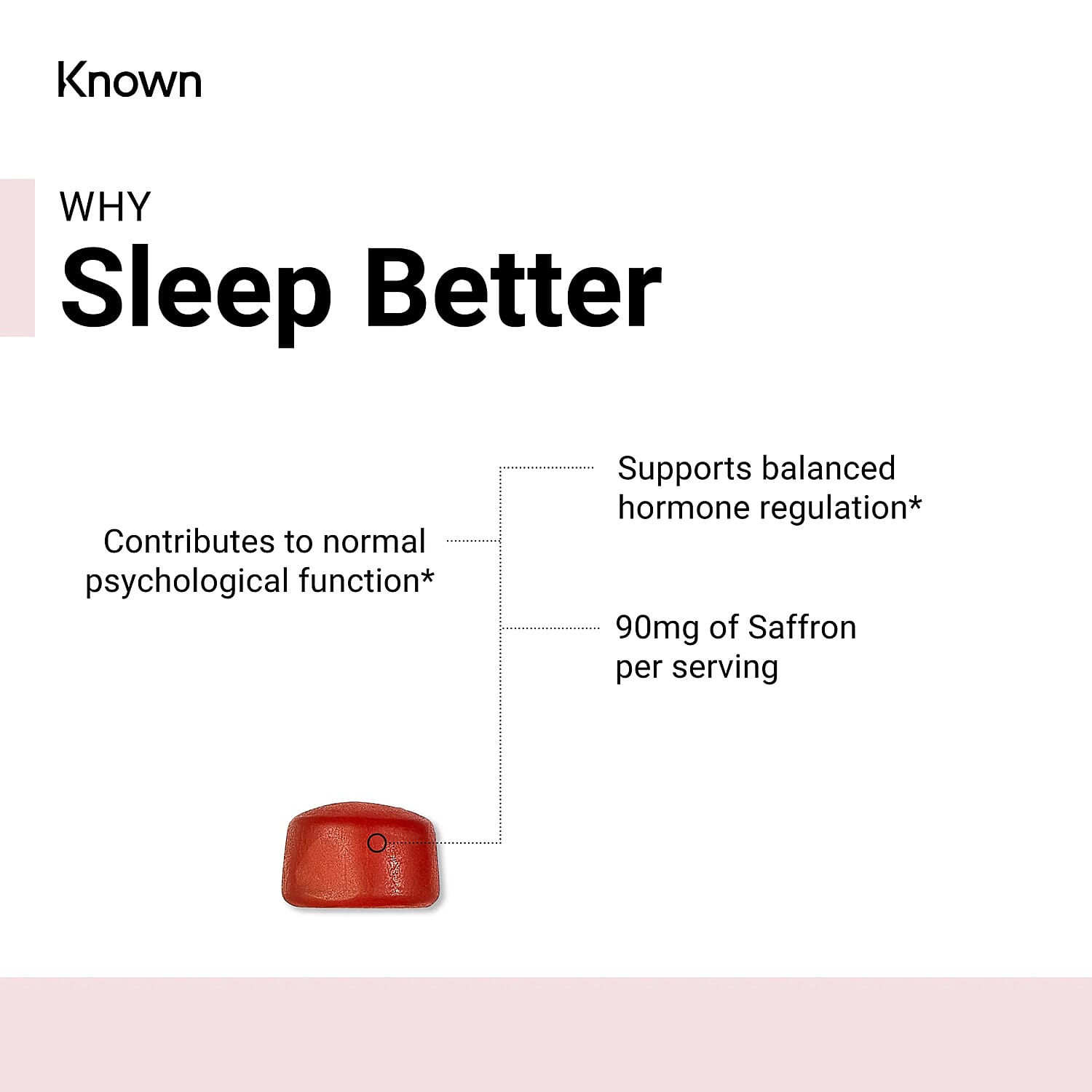 Known Sleep Better Vegan Gummies (Pack of 2)