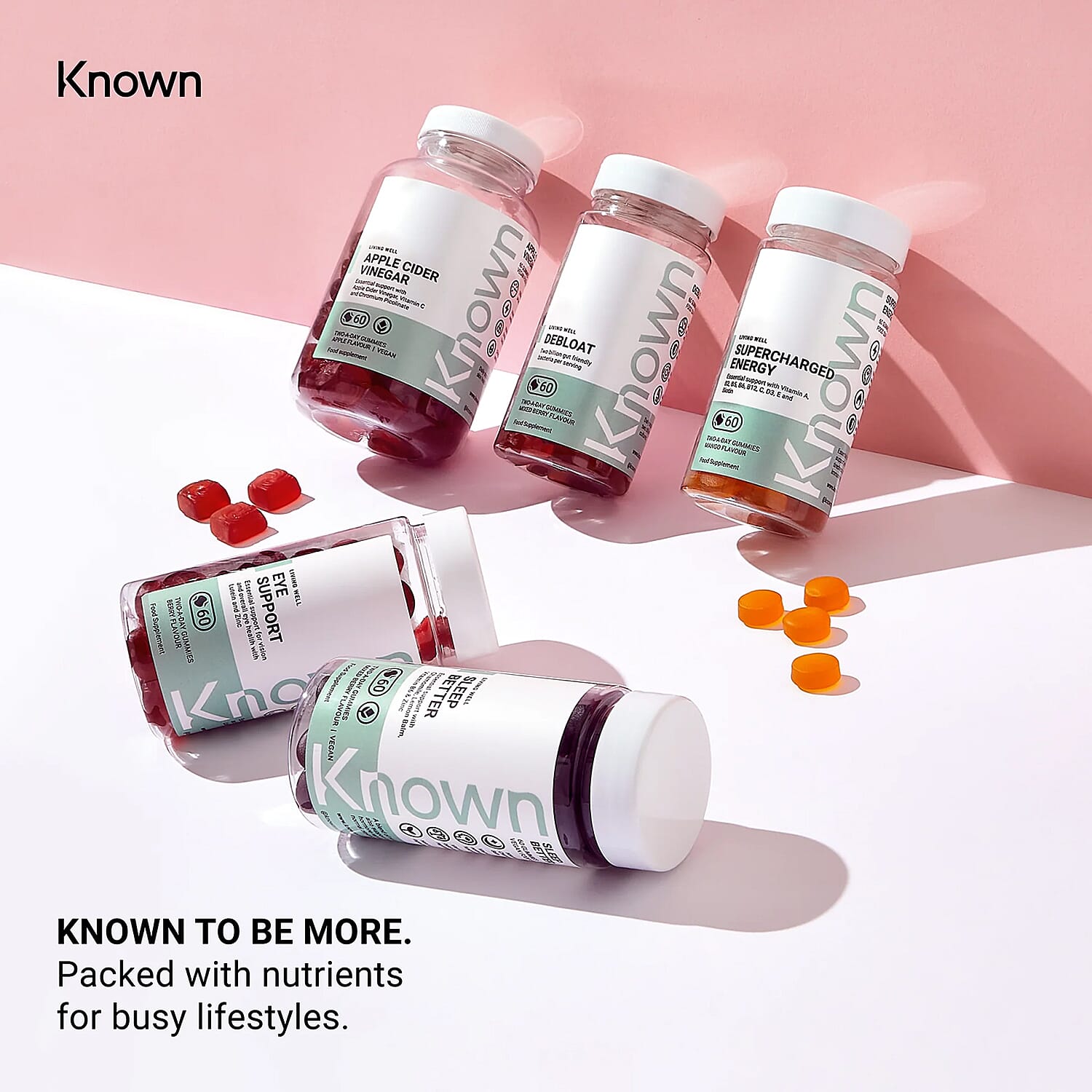 Known Sleep Better Vegan Gummies (Pack of 2)