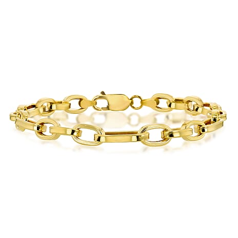 9K Yellow Gold  Bracelet (Size - 7.5),  Gold Wt. 5.1 Gms