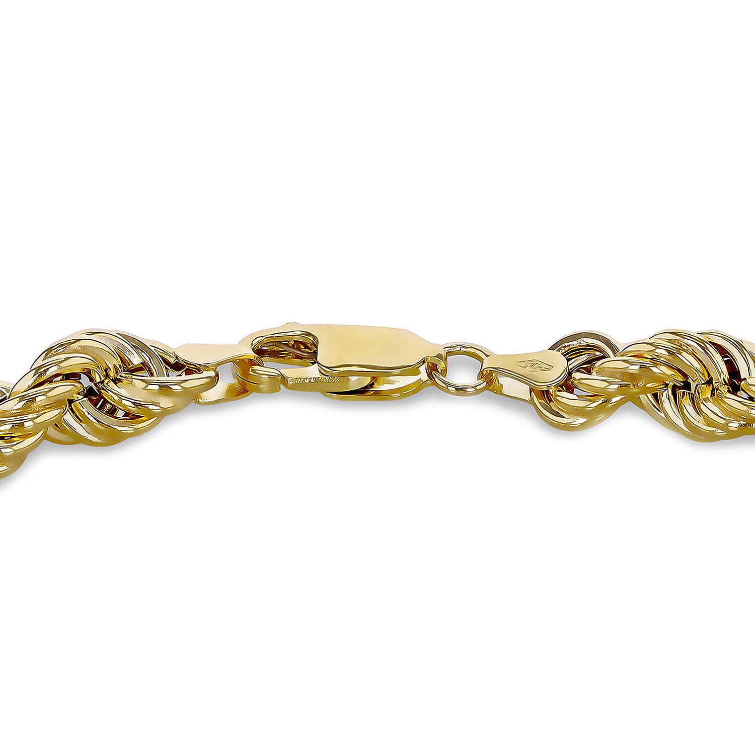9K Yellow Gold  Bracelet (Size - 8),  Gold Wt. 8.1 Gms