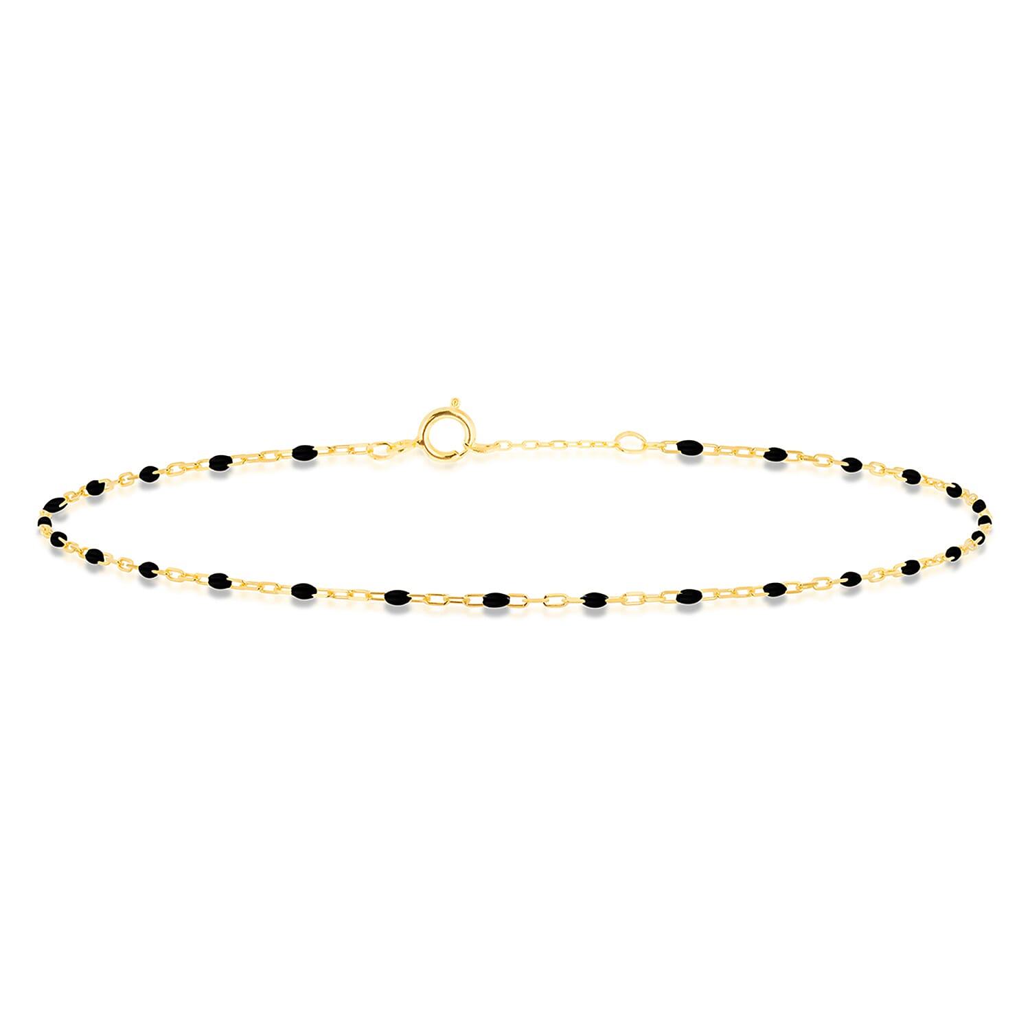 9K Yellow Gold  Bracelet (Size - 7),  Gold Wt. 0.32 Gms