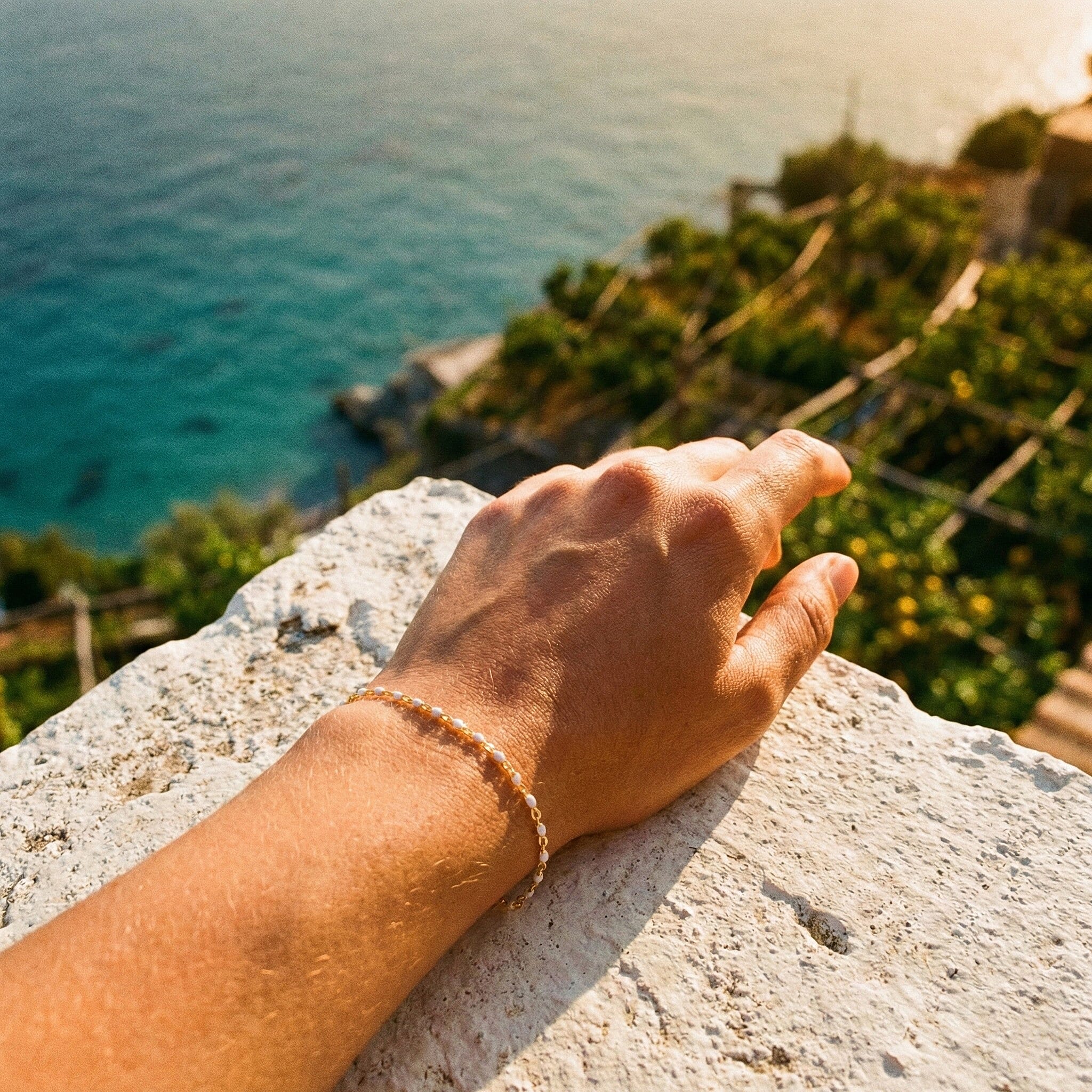 9K Yellow Gold  Bracelet (Size - 7),  Gold Wt. 0.32 Gms