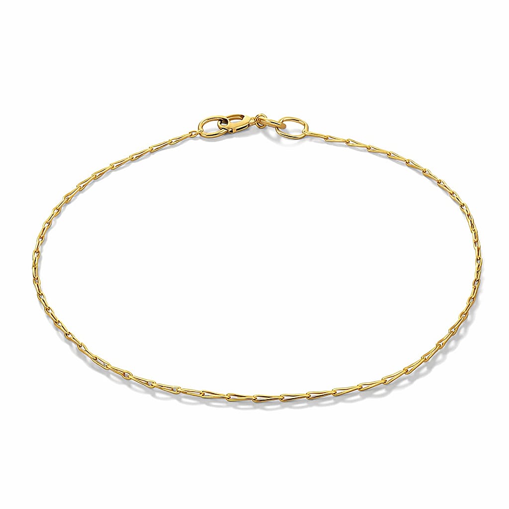 9K Yellow Gold  Bracelet (Size - 7),  Gold Wt. 0.6 Gms