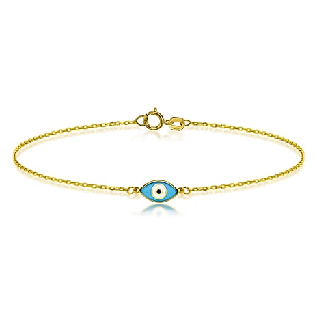 9K Yellow Gold  Bracelet (Size - 7.5),  Gold Wt. 0.94 Gms
