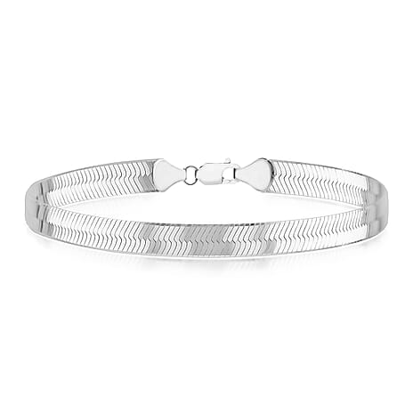 Sterling Silver Bracelet (Size - 7.5),  Silver Wt. 5.5 Gms