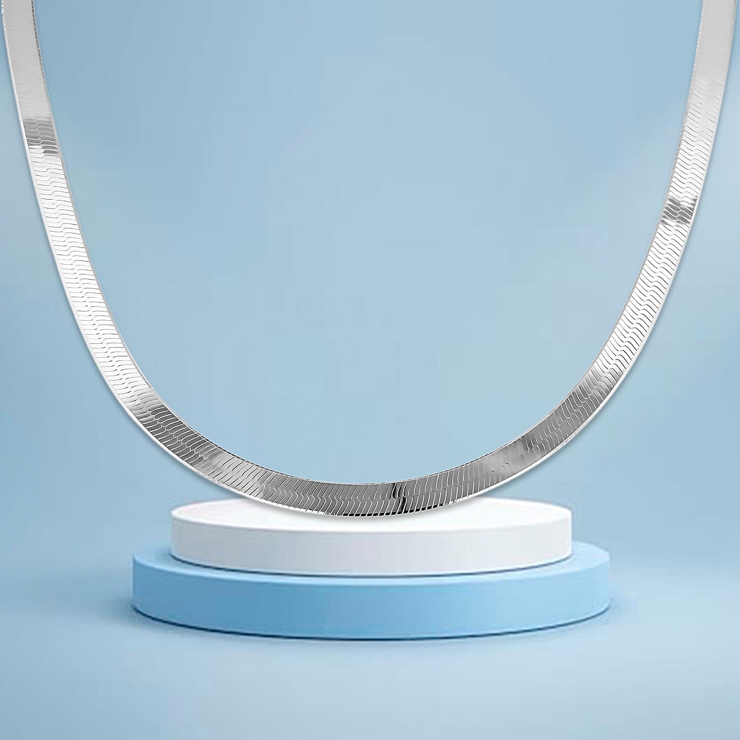 Sterling Silver Chain (Size - 16),  Silver Wt. 10.9 Gms