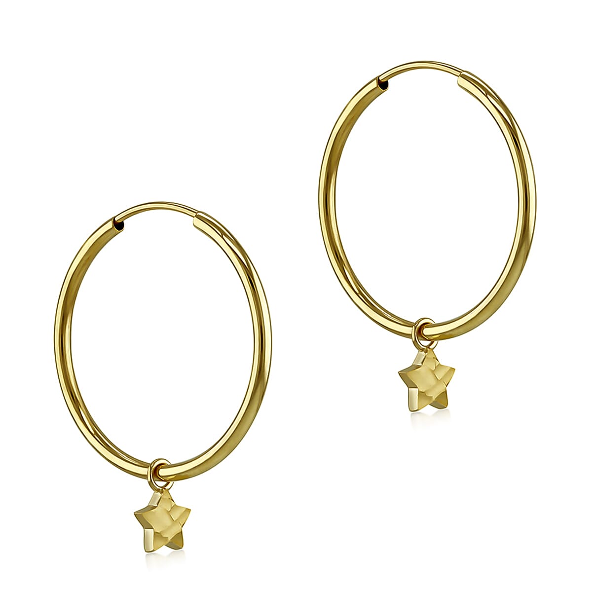 9K Yellow Gold  Earring,  Gold Wt. 1.5 Gms