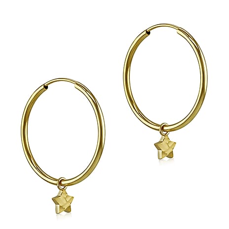 9K Yellow Gold  Earring,  Gold Wt. 1.5 Gms