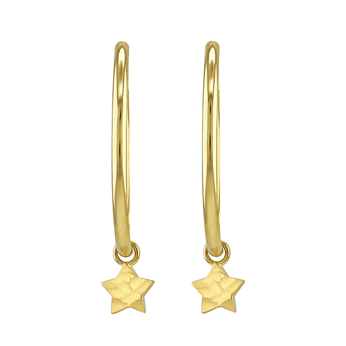9K Yellow Gold  Earring,  Gold Wt. 1.5 Gms