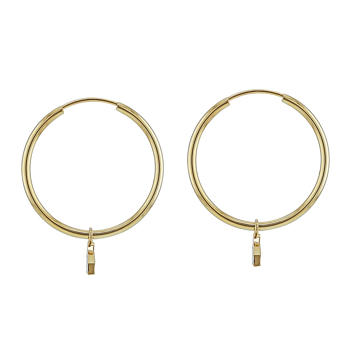 9K Yellow Gold  Earring,  Gold Wt. 1.5 Gms