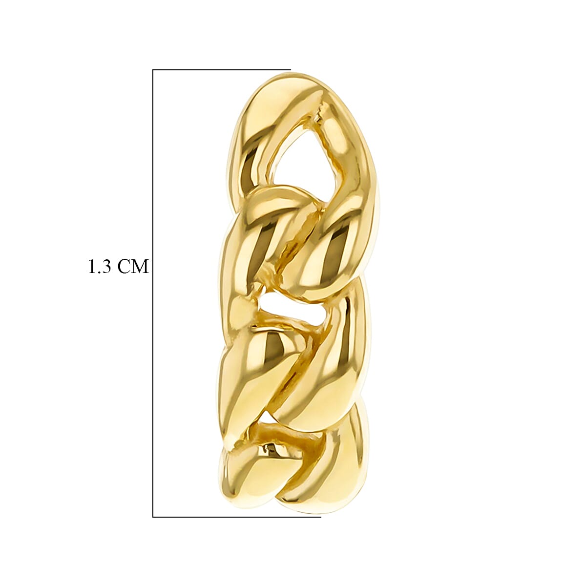 9K Yellow Gold  Earring,  Gold Wt. 1.5 Gms