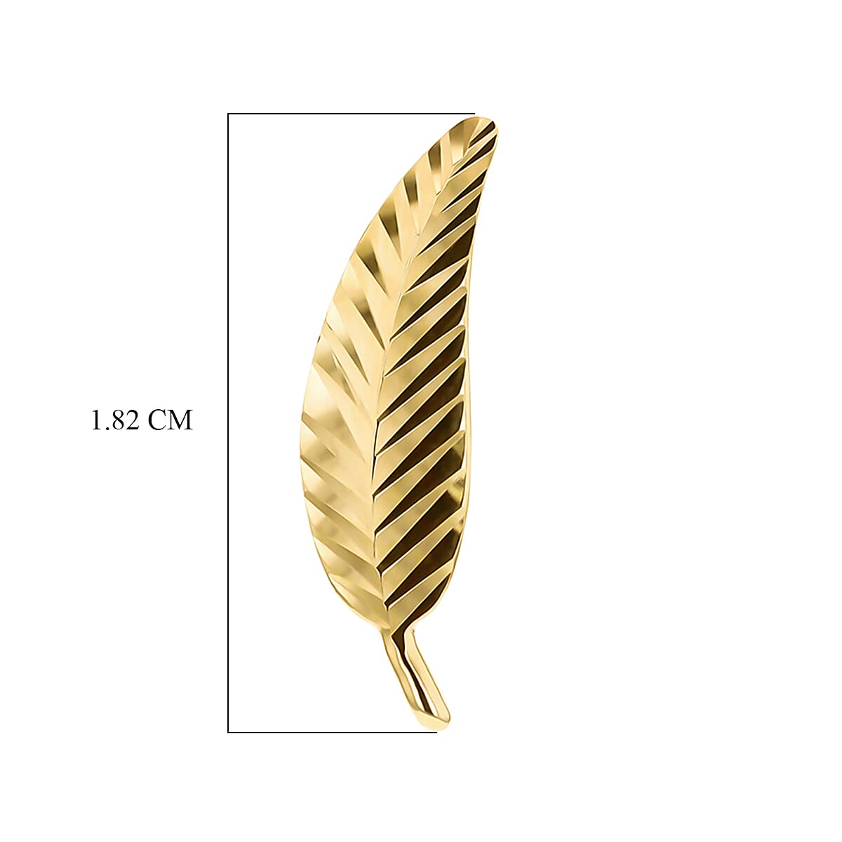 9K Yellow Gold Earring, Gold Wt. 1.1 Gms 9K Yellow Gold Earring, Gold Wt. 1.1 Gms