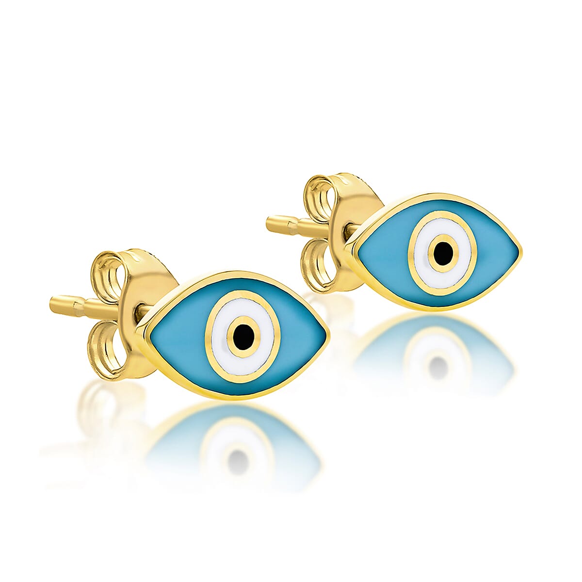 9K Yellow Gold  Earring,  Gold Wt. 1.1 Gms