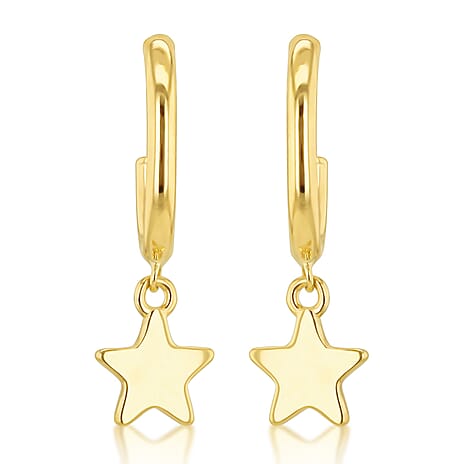 9K Yellow Gold  Earring,  Gold Wt. 1.1 Gms