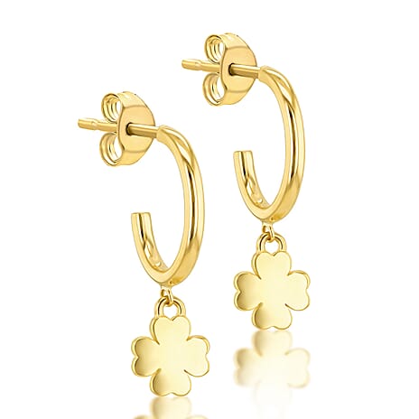 9K Yellow Gold  Earring,  Gold Wt. 1.2 Gms