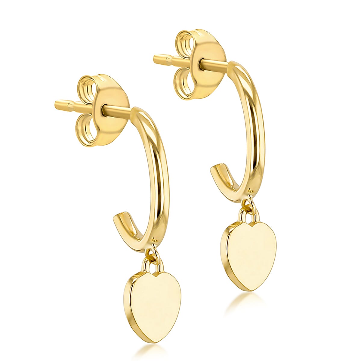 9K Yellow Gold  Earring,  Gold Wt. 1.2 Gms