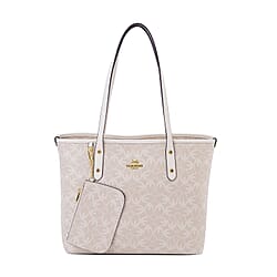 GUANCHI PU Tote Bag with Pouch