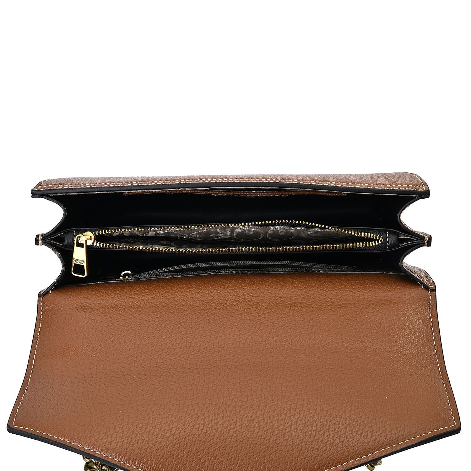 New Designer Launch GUANCHI New York Oval Pattern Crossbody Bag - Blue Oxford