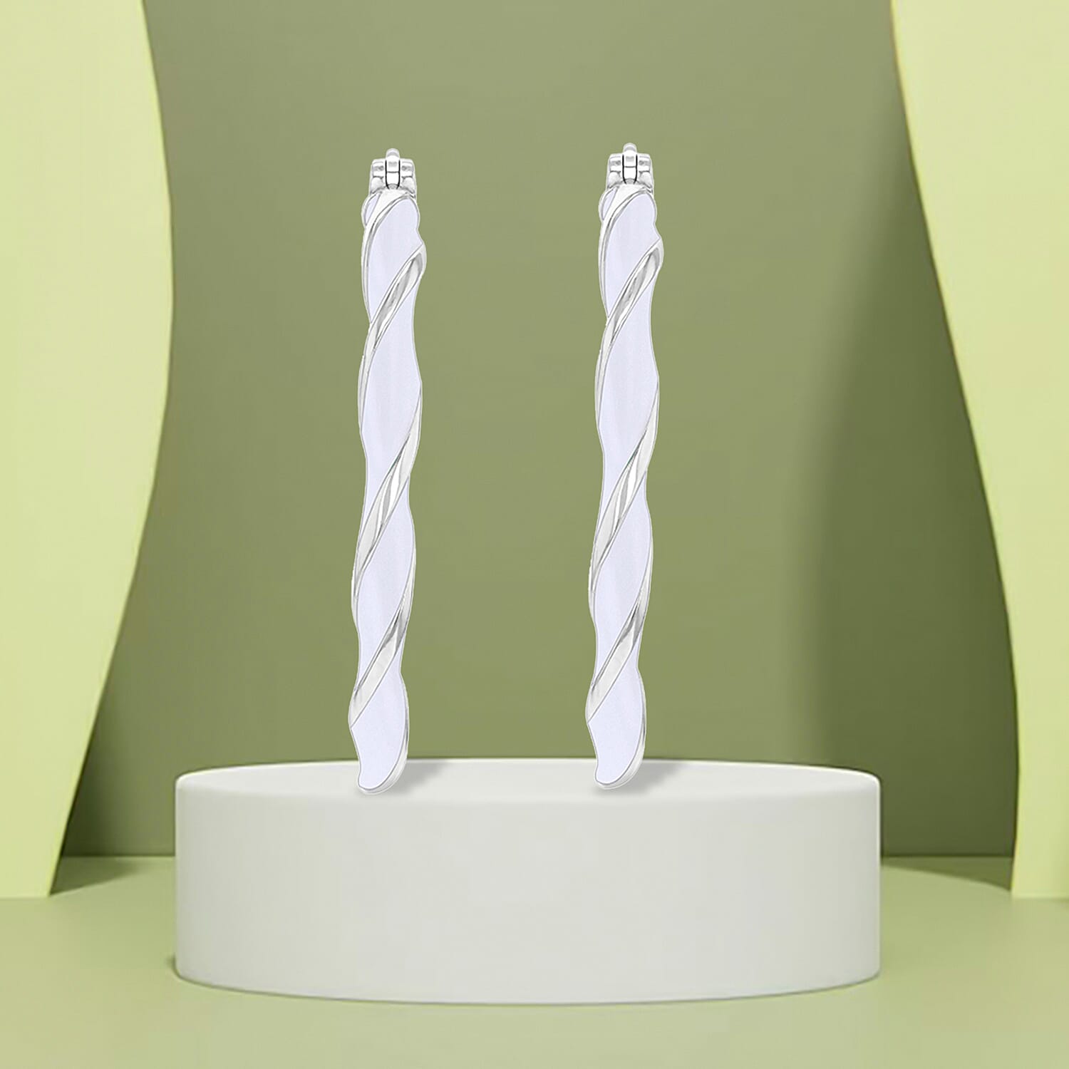 Sterling Silver Earring,  Silver Wt. 5.9 Gms