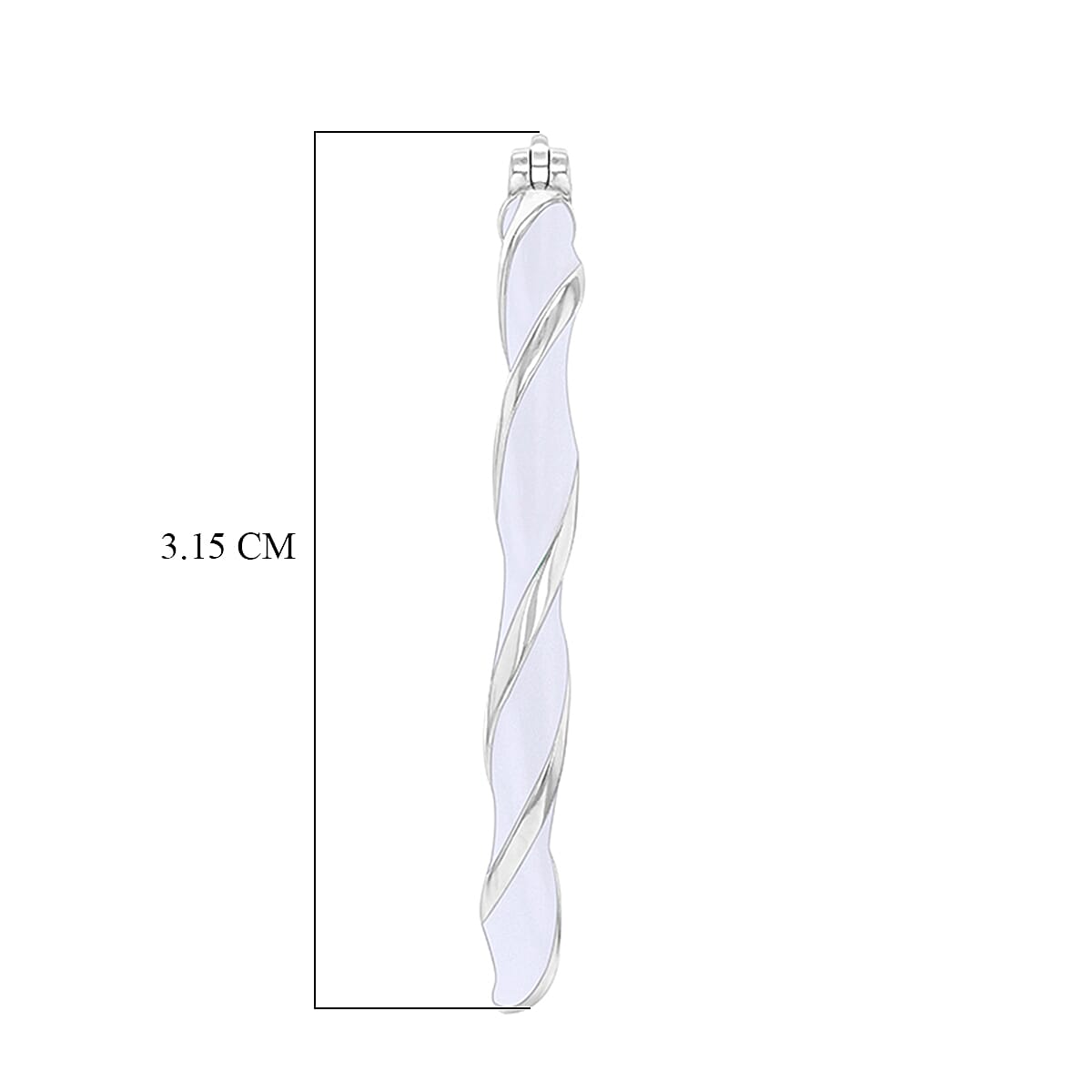 Sterling Silver Earring,  Silver Wt. 5.9 Gms